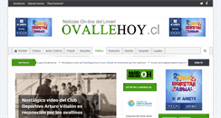 Desktop Screenshot of ovallehoy.cl